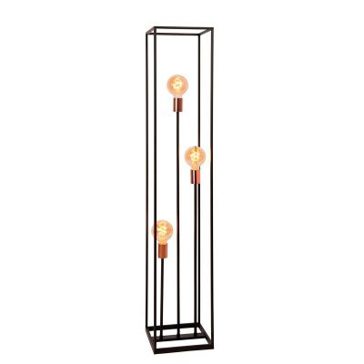 Kupfer Stehlampe Modern, Arthur, mit Schalter