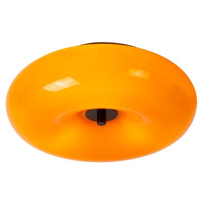 Orangene Deckenlampe Retro, Sentino
