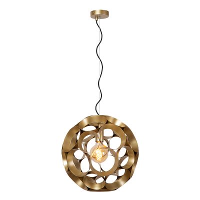 Goldene Pendelleuchte Modern, Hannelore