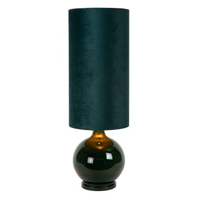 Grüne Stehlampe Retro, Esterad, mit Schalter