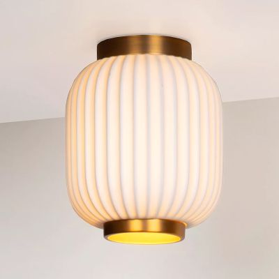 Keramik Deckenlampe Gold, Gosse