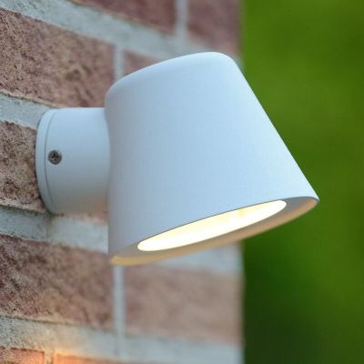 Weiße Außenleuchte Modern, Dingo, IP44