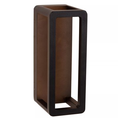 Schwarze Außenleuchte Modern, Narvik, 9,2W, 3000K LED, IP65