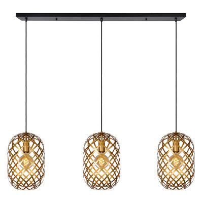 Goldene Pendelleuchte Modern, Wolfram