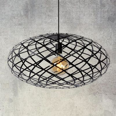 Schwarze Pendelleuchte Esszimmer Modern, Wolfram
