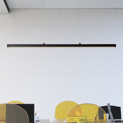 Schwarze Pendelleuchte Modern, Sigma, 30W, 2700K LED