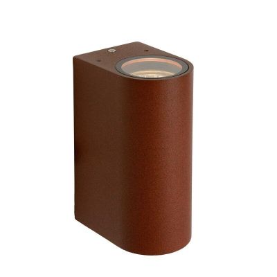 Rostfarbene Außenleuchte Modern, Boogy, IP44