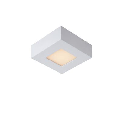 Weiße Deckenlampe Modern, Brice, 8W, 3000K LED, IP44