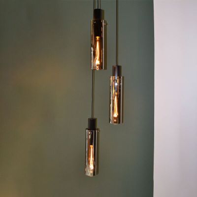 Graue Pendelleuchte Modern, Orlando