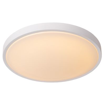 Weiße Badezimmer Deckenleuchte Modern, Dasher, 24W, 2700K LED, IP44