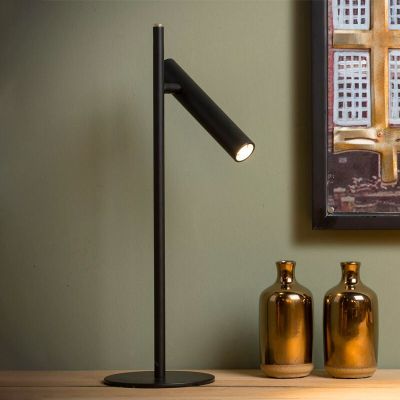 Schwarze Tischleuchte Modern, Philon, 4,5W, 3000K LED