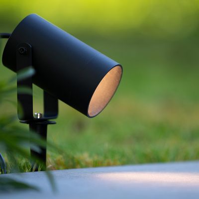 Schwarze Außenstrahler Modern, Taylor, IP44