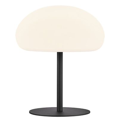 Weiße Außen Tischleuchte Modern, Sponge, 6,8W, 2700K LED, IP65, 3-stufig dimmbar