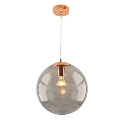 Design Pendelleuchte Esszimmer Kupfer, Dolf