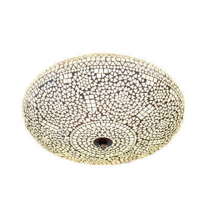Transparente Mosaik Deckenlampe Orientalisch, Annas