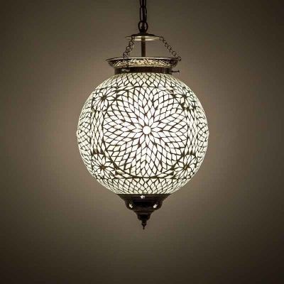 Transparente Mosaik Pendelleuchte Orientalisch, Aziza