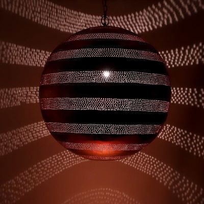 Kupfer Pendelleuchte Orientalisch, Nimra