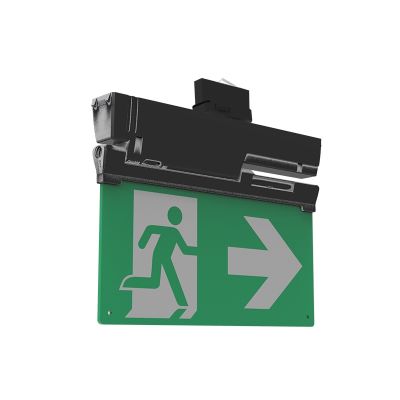 Schwarze 3-Phasen-Notbeleuchtung, Toke, Pro