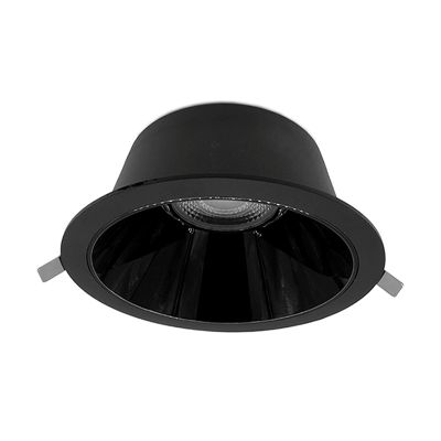 Schwarze Downlight Aluminium, Maud, 20W, White Switch LED, IP22
