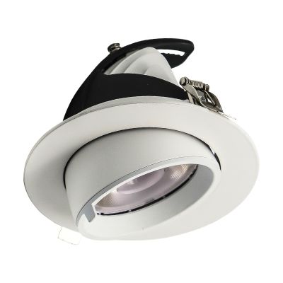 Weiße Downlight Aluminium, Anjuli, 20W, White Switch LED