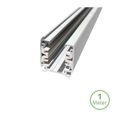 3-Phasen-Schiene, 1 Meter, weiß, Pro