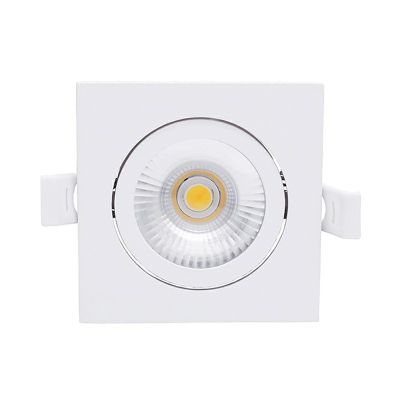 Weiße Downlight Aluminium, Loura, 6W, White Switch LED, IP65