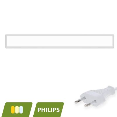 LED-Panel 15x120 - 30W - weißer Schalter - UGR<19 - hintergrundbeleuchtet