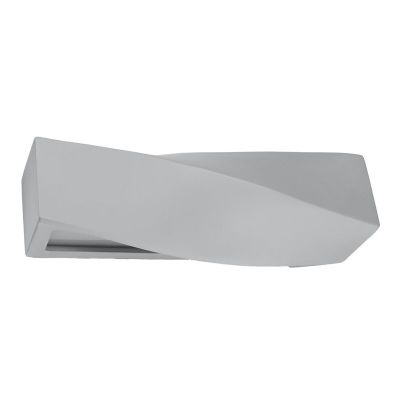 Glas Up down Wandleuchte Grau, Annick