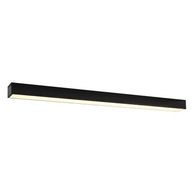 Aluminium Deckenleuchte Schwarz, Mascha, 38W, 3000K LED