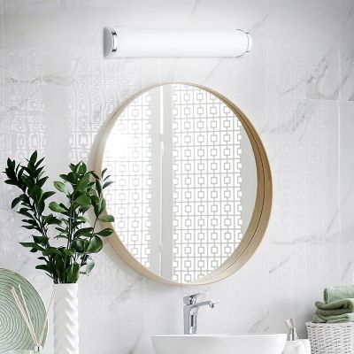 Chrom Badezimmer Deckenleuchte Glas, Lanza