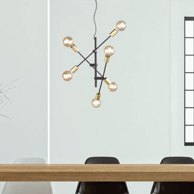 Schwarze Pendelleuchte Modern, Kyan