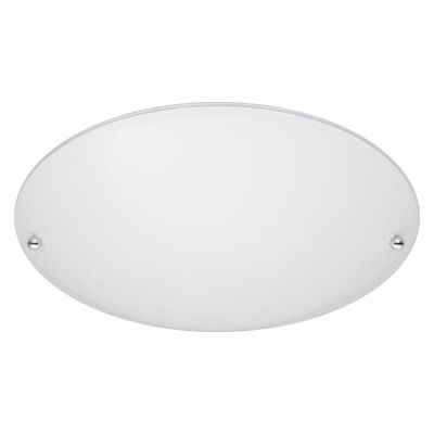 Silberne Deckenlampe Glas, Celino