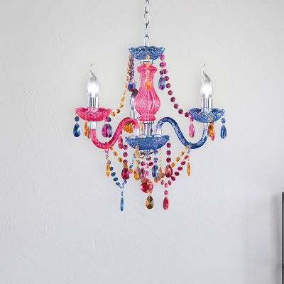 Mehrfarbige Kronleuchter Antik, Pedra