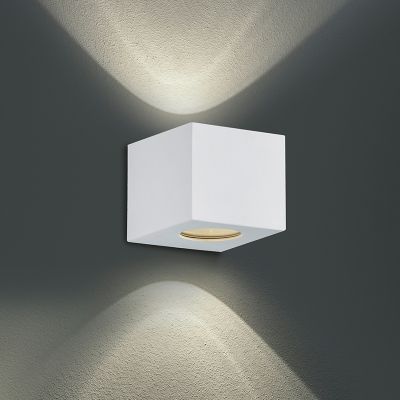 Weiße Außenleuchte Design, Sandby, 2W, 3000K LED, IP44