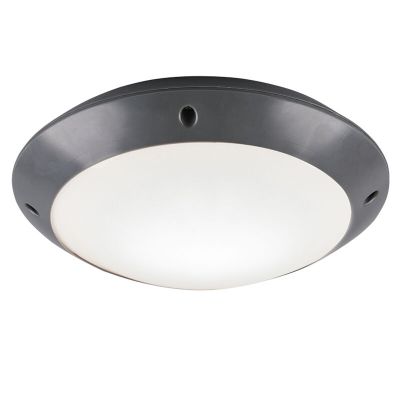Anthrazit Deckenlampe Modern, Gandrup, IP54