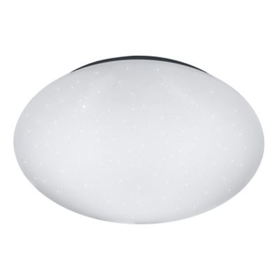 Weiße Deckenlampe Kunststoff, Vanysia, 12W, 4000K LED, IP44