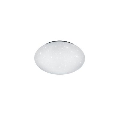 Weiße Deckenlampe Kunststoff, Vanysia, 18W, 4000K LED, IP44