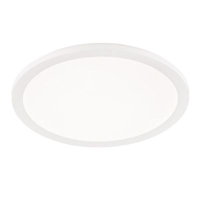 Weiße Deckenlampe Modern, Gistrup, 24W, 3000K LED, IP44