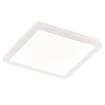 Weiße Deckenlampe Modern, Gistrup, 18W, 3000K LED, IP44, 3-stufig dimmbar