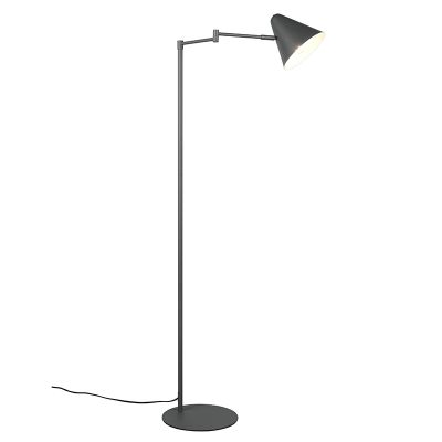 Anthrazit Stehlampe Modern, Jille, mit Schalter