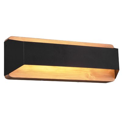 Schwarze Up down Wandleuchte Modern, Navajo, 13,5W, 3000K LED
