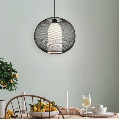 Schwarze Pendelleuchte Modern, Mariko