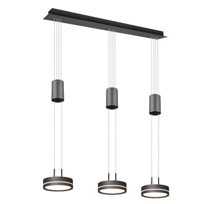 Anthrazit Pendelleuchte Modern, Marjon, 9W, 3000K LED