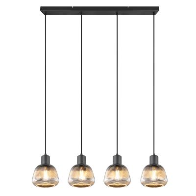 Schwarze Pendelleuchte Modern, Meriem