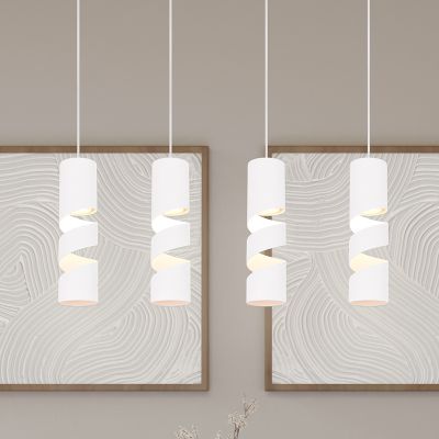 Weiße Pendelleuchte Design, Marouan