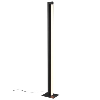 Schwarze Stehlampe Modern, Raihana, 21W, White Switch LED, mit Touch-Dimmer