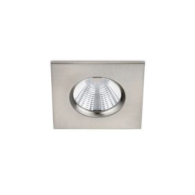Nickel Badezimmer Einbaustrahler Modern, Iman, 5W, 3000K LED, IP65