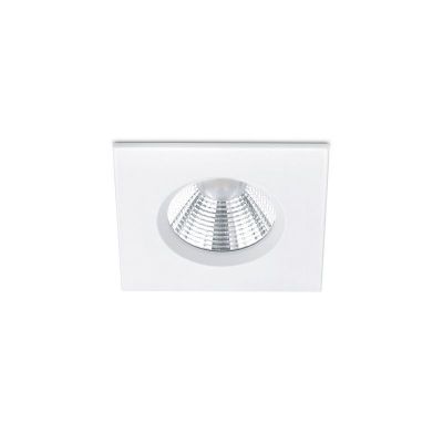 Weiße Badezimmer Einbaustrahler Modern, Iman, 5W, 3000K LED, IP65