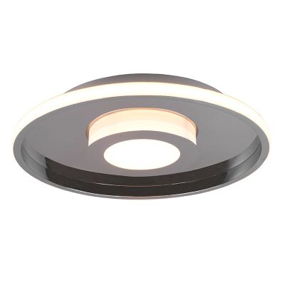 Chrom Badezimmer Deckenleuchte Modern, Kayla, 35W, 3000K LED, IP44
