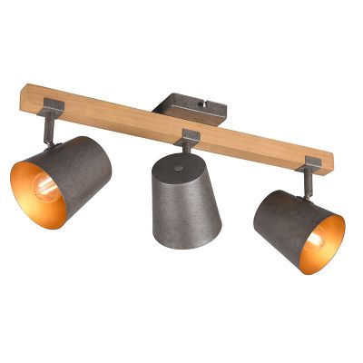 Nickel Deckenstrahler Vintage, Keira